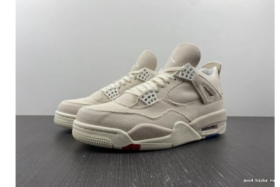 (W) Jordan DQ4909-100 DQ4909-100 Canvas 4 Retro Blank 0509